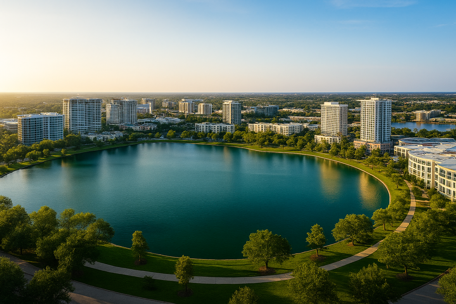Lake Nona sky view - Access Management